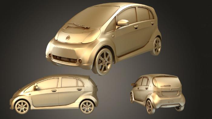 نموذج ثلاثي الأبعاد لآلة CNC السيارات والنقل سيتروين سي زيرو 2011